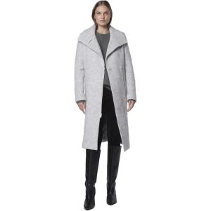 imageAndrew Marc Womens Wool CoatAsymmetrical Ivory