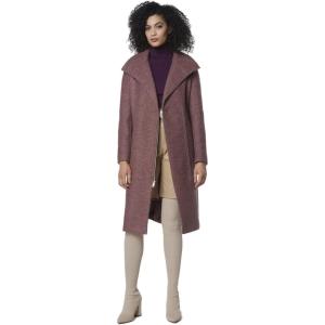 imageAndrew Marc Womens Wool CoatAsymmetrical Rose Taupe