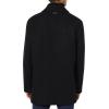 imageAndrew Marc Mens Burnett Melton Wool Pea Coat Jacket Charcoal Large
