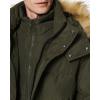 imageAndrew Marc Mens Legacy Short Quilted Inner Bib Attached Umbra Down Bomber with Hybrid Down FillForest