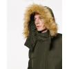 imageAndrew Marc Mens Legacy Short Quilted Inner Bib Attached Umbra Down Bomber with Hybrid Down FillForest