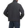 imageAndrew Marc Mens Softshell JacketBlack Camo Lining