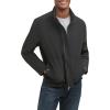 imageAndrew Marc Mens Softshell JacketBlack Camo Lining