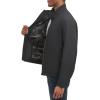 imageAndrew Marc Mens Softshell JacketBlack Camo Lining