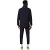 imageAndrew Marc Mens Softshell JacketBlue Heather Removable Fur Collar