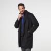 imageAndrew Marc Mens Wool CoatMid and Full LengthCharcoal Sheffield