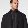 imageAndrew Marc Mens Wool CoatMid and Full LengthCharcoal Sheffield