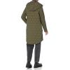 imageAndrew Marc Womens Long Quilted JacketQuilted Hooded Forest