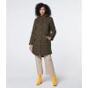imageAndrew Marc Womens Long Quilted JacketQuilted Hooded Forest