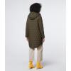 imageAndrew Marc Womens Long Quilted JacketQuilted Hooded Forest
