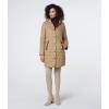 imageAndrew Marc Womens Long Quilted JacketQuilted Hooded Khaki