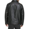 imageDOCKERS Mens James Faux Leather JacketBlack Modern Zip