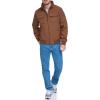 imageDockers Mens Quilted Lined Flight Bomber JacketChocolate Brown