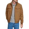 imageDockers Mens Quilted Lined Flight Bomber JacketEmperador Brown