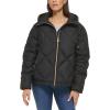 imageCole Haan Womens Essential Diamond Quilted JacketBlack