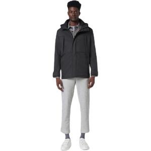 imageAndrew Marc Mens Softshell JacketBlack Bib W Hood