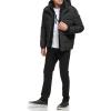 imageCalvin Klein Mens Snap Front Puffer JacketFleece Bib Deep Black
