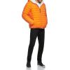 imageCalvin Klein mens Midweight Sherpa Lined PufferHooded Down Orange