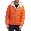 imageCalvin Klein mens Midweight Sherpa Lined PufferHooded Down Orange