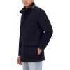 imageCole Haan Mens Wool Plush Car CoatNavy