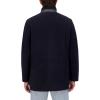 imageCole Haan Mens Wool Plush Car CoatNavy