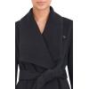 imageCole Haan Womens Alpaca Wrap CoatBlack