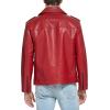 imageDKNY Mens Modern Motorcycle JacketModern Moto Red