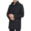 imageKenneth Cole Mens Double Breasted Bib PeacoatNavy