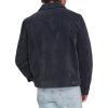 imageLevis Mens Faux Leather Classic Trucker JacketNavy Faux Suede