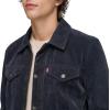 imageLevis Mens Faux Leather Classic Trucker JacketNavy Faux Suede