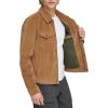 imageLevis Mens Faux Leather Classic Trucker JacketNew Cognac Faux Suede