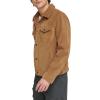 imageLevis Mens Faux Leather Classic Trucker JacketNew Cognac Faux Suede