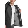 imageLevis Mens Rubberized Rain Parka JacketBlack