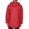 imageLevis Mens Rubberized Rain Parka JacketRed