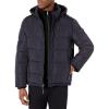 imageCalvin Klein Mens Snap Front Puffer JacketTrue Navy