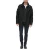 imageKenneth Cole Mens Double Breasted Bib PeacoatBlack With Bib