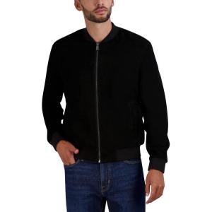 imageCole Haan Mens Suede JacketBlack
