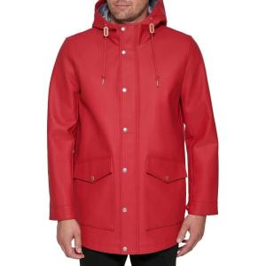 imageLevis Mens Rubberized Rain Parka JacketRed
