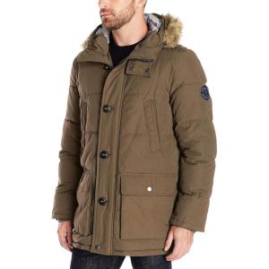 imageTommy Hilfiger Mens Arctic Cloth Heavyweight Performance ParkaTan