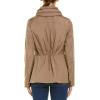 imageCole Haan Womens Short Packable Rain JacketChampagne