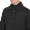 imageKenneth Cole Mens Wool Top CoatInner Quilted Black