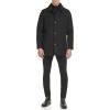 imageKenneth Cole Mens Wool Top CoatInner Quilted Black