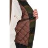 imageLevis Mens Mixed Media Western Plaid Bomber JacketGreen Plaid