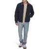 imageLevis Mens Mixed Media Western Plaid Bomber JacketSolid Navy