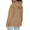 imageLevis Womens Plus Four Pocket Hooded Military JacketCamel Cotton