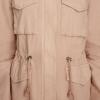 imageLevis Womens Plus Four Pocket Hooded Military JacketLight Pink Cotton
