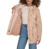 imageLevis Womens Plus Four Pocket Hooded Military JacketLight Pink Cotton
