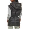 imageLevis Womens Quilted Megan Hooded Puffer JacketBlack Vest