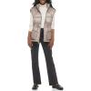 imageLevis Womens Quilted Megan Hooded Puffer JacketLight Grey Vest