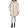 imageLevis Womens Soft Sherpa Lined Diamond Quilted Long Parka JacketIvory